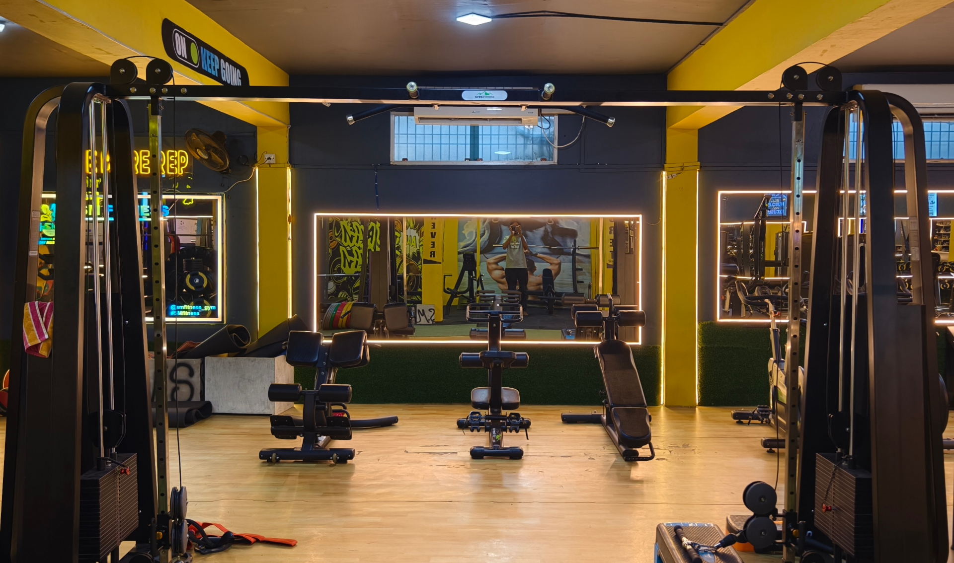 SM Fitness gym interior 12